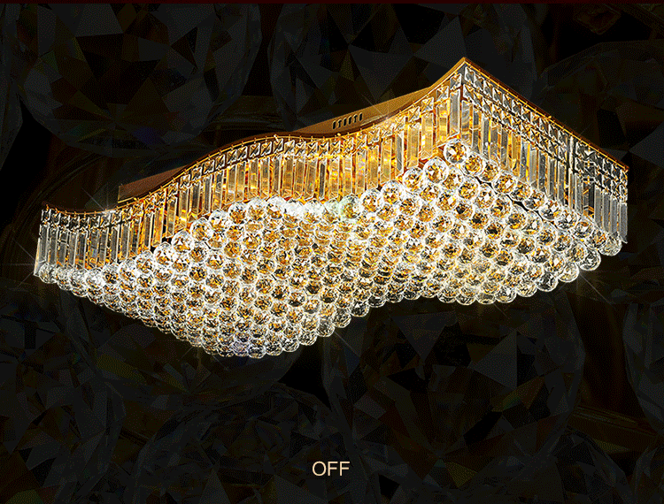 Đèn ốp trần hình chữ nhật kích thước lớn CM230-13